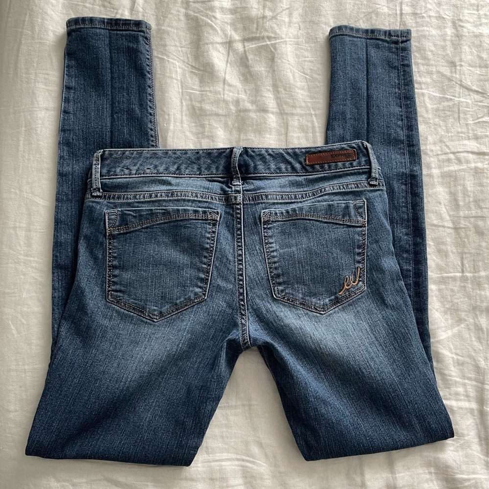 Express Jeans Stella Low Rise Leggings Size 6 Long - Picture 3 of 5